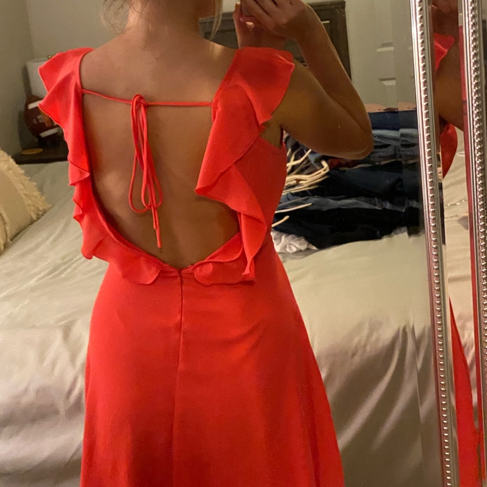 Pink lulus dress - Picture 3 of 4